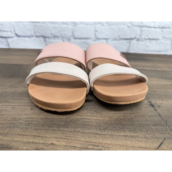 Reef Cushion Vista Slide Sandals Women 8 Beach Coastal Comfort Classic Everyday - Picture 7 of 7